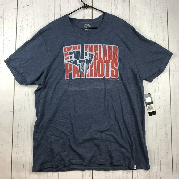’47 Other - New England Patriots NFL 2XL 47 Brand Black T-Shirt Adult New Mens